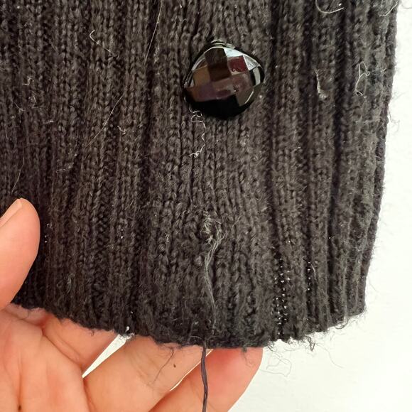 Vintage Y2K Sweater Dress 2000s Retro Grunge Tumblr Indie Sleaze Large - Picture 6 of 6